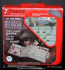 MEDAL OF HONOR Z Board Collapsible Keyboard - Only NEW IN BOX N.O.S. V. 2002 picture
