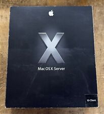 Apple Mac OS X Server 10.4 Tiger 10-Client w/2 LICENSES (M9769Z/A) picture
