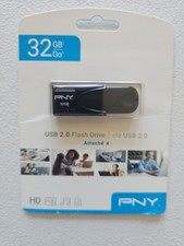 PNY Attache 4 32GB USB 2.0 Flash Drive High Speed Portable Data Storage Device picture
