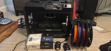 makerbot replicator plus 3d printer with filament and extra nozzles  picture