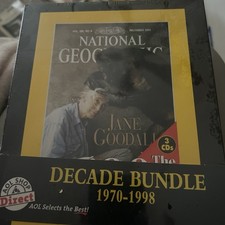 National Geographic Interactive Decade Bundle 1970-1998 CD-ROM, 3 CDs picture