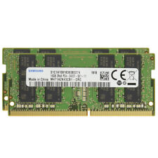 Samsung Kit 32GB (2x 16GB) 2666MHz DDR4 SODIMM Laptop Memory M471A2K43CB1-CTD picture