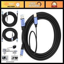 15ft USB 3.0/3.2 Gen1 A to C Data Cable - High-Speed 5Gbps, Signal Booster, Long picture