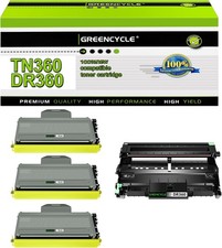 3 TN360 Toner Cartridge + 1 DR360 Drum For Brother MFC-7345N MFC-7345DN 7440N picture