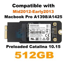512GB SSD For MacBook Pro A1398 Mid 2012 Early 2013 A1425 Late 2012 Early 2013 picture