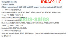iDRAC9 License is available for Dell R240 R540, R640 T640 MX740c 14th 15th 16th picture