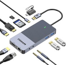 Gray - QGeeM USB 3.0 Docking Station D6906 picture