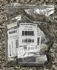 Monoprice P/N 1044 Toolless Cat6a Keystone Jacks (10) + 5 dual port faceplates picture