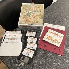 Introducing The Humans  VINTAGE 1992 Gametek IBM/Tandy Incomplete  picture