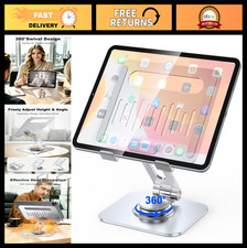 360° Rotating Aluminum Tablet Stand Holder for 4-13