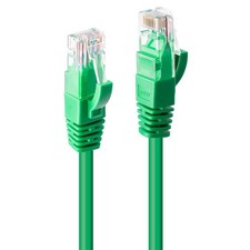 LINDY 3m Cat.6 U/UTP Network Cable, Green 3m Green picture