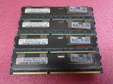 4x HP/Hynix 4GB PC3-10600R DDR3 Server RAM 500203-061, HMT151R7BFR4C-H9 #TQ66 picture