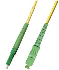 15M Singlemode Simplex Fiber Optic Cable (9/125) LC/APC-SC/APC picture