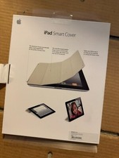 Genuine Apple Ipad 2 Smart Cover Leather Black MC947LL/A Brand New Sealed picture