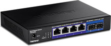 6-Port Multi-Gig Switch, 4x2.5G, 2x10G SFP+, Fanless, Compact Design picture