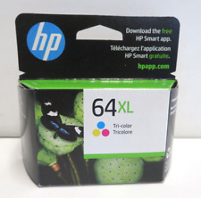 HP Ink 64XL N9J91AN Tri-Color Cyan, Magenta & Yellow - Exp 07/2025 - NEW SEALED picture