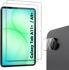 2 Pack Tempered Glass Screen Protectors for Galaxy Tab A11 Plus / A9 Plus, 9H picture