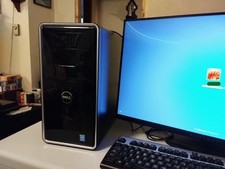 Dell Inspiron 3847 home office PC; w/ Intel Core i5 + DVD reader/writer; works picture