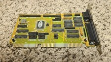 Biostar ISA Multi I/O Vintage PC Floppy / Controller Card FI33290U-IO101-2 picture
