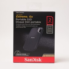 SanDisk NVMe Extreme Go Portable 2TB External SSD  USB 3.2 Gen 2 USB-C picture