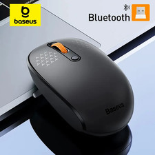 F01B Wireless Mouse Bluetooth 5.0, 1600 DPI Silent Click 2.4G for Laptop PC picture