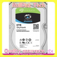 New ST6000VX0023 Seagate SkyHawk 6TB Hard Drive Internal SATA SATA/600 256MB picture