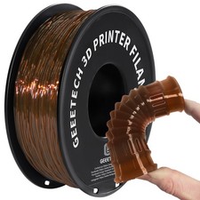 Geeetech TPU Filament 1.75mm 1kg Transparent Brown 95A Soft TPU 3D Filament NEW picture