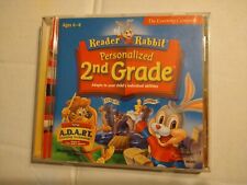 Reader Rabbit Personalized 2nd Grade 2.0 PC MAC CD learn math science grammar picture