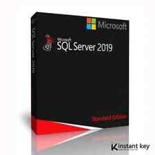 Brand New SQL Server 2019 STANDARD 16 Core 5 License Full License CAL DVD picture