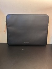 Comfyable Faux Leather Laptop Sleeve 13” Padded Slim Case Pouch Black LIKE N3W picture