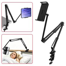 Extendable Mobile Phone Tablet Holder Metal Bracket for Desk Cantilever Stand picture