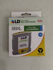 Qty. 1 - LD HP 88XL LD RECYCLED HIGH YIELD  INK CARTRIDGE LD-C9392AN YELLOW picture