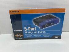 Linksys EtherFast (EZXS55W) 5-Ports Workgroup Switch 10/100 sealed unopened picture
