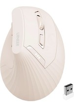 UINEER A06P  Vertical Wireless Ergonomic Optical Mouse 6-Button Pink picture