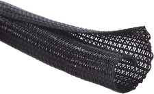 10ft - 1/2 inch Cord Protector Wire Loom Tubing Cable Sleeve Split Sleeving For picture