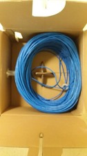 Cat 5E Cable UTP 350 MHZ open box 10lbs. (250feet?) Priority brand- mostly full picture