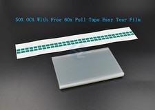 50X OCA Optical Clear Adhesive Touch screen Glass LCD Tape for iPhone 6S 4.7