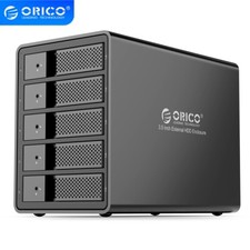 Orico 5Bay USB3.0 External Hard Drive Enclosure for 2.5/3.5 SATA HDD 5x16TB UASP picture