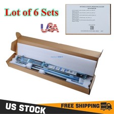 6x Dell H872R PowerEdge R510 R520 R720/730/730xd R540 R740xd 2U Static Rail Kit picture