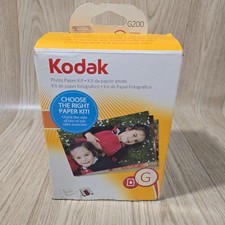 Kodak G200 Color Cartridge Photo Paper Kit For G Series Printer Docks picture