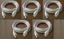 5 Lot - 15Ft PREMIUM USB 2.0 Male to Female Extension Shielded Cable Ivory 15'Ft picture