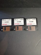 X COM Micro prose IBM High Density, 3 Disk set - 3-1/2