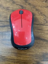 Logitech M310 Wireless Mouse Flame Red Gloss Ambidextrous Full Size  picture
