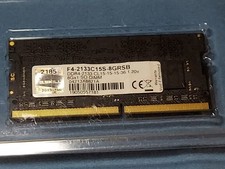 Tested GOOD G.Skill 8GB DDR4 2133 SODIMM Laptop SFF Memory RAM F42133C15S-8GRSB picture