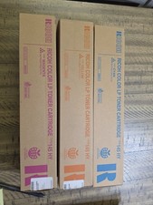 Ricoh Color LP Toner 145 HY Cyan Magenta Yellow 3 Pack 888309 888310 888311 picture