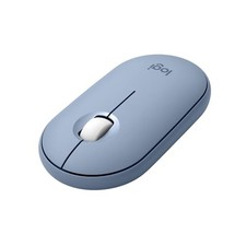 Logitech Wireless Mouse PEBBLE MOUSE2 M350sBL Thin Quiet Bluetooth Logi Bolt picture