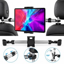 Universal Car Headrest Tablet Mount Holder Rotating Adjustable 4-13