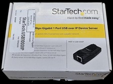 StarTech USB1000IP 10/100/1000 Mbps Gigabit 1 Port USB over IP Device Server picture