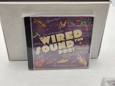 RARE-VINTAGE-Wired For Sound Pro-CD Software CD-ROM Disk-1997-8th Anniv.Edit-NEW picture