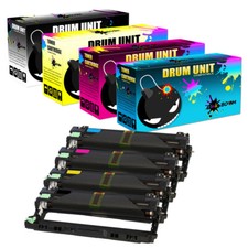 4 Drum Cartridge fits Brother DR221 MFC-9340CW M9142CDN HL-3152CDW HL-3170CDW picture
